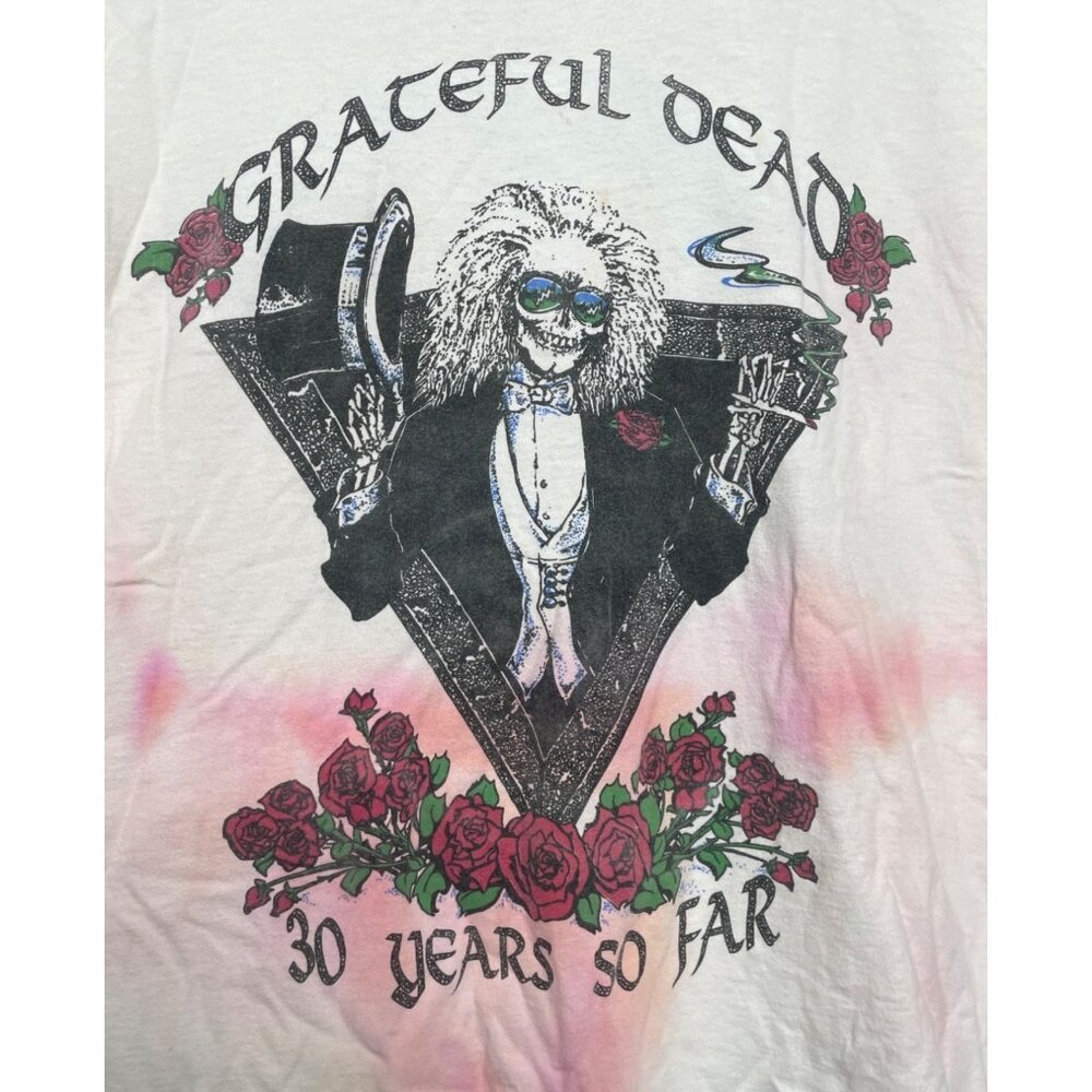 RARE Vintage 1995 Grateful Dead 30 Years So Far XL Xtra Large TShirt T-shirt